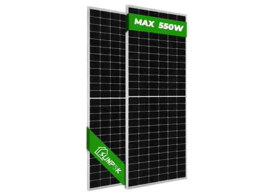 TUV RoHS Black Monocrystalline Solar Panels 144 Cell high efficiency