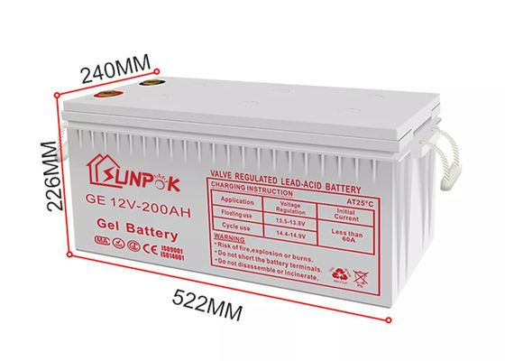 100Ah 150Ah 12V Gel Battery Maximizing Potential With High Performance Storage