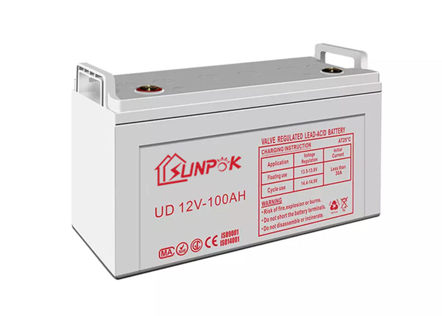 عميق دورة الهجين 12V بطارية هلام 200ah 100ah للطاقة الشمسية وطاقة الرياح