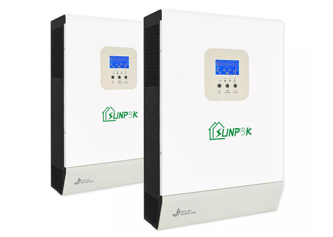 شاشة LCD خارج الشبكة العاكس 5kw 3kw 230V مرحلة واحدة للطاقة الشمسية