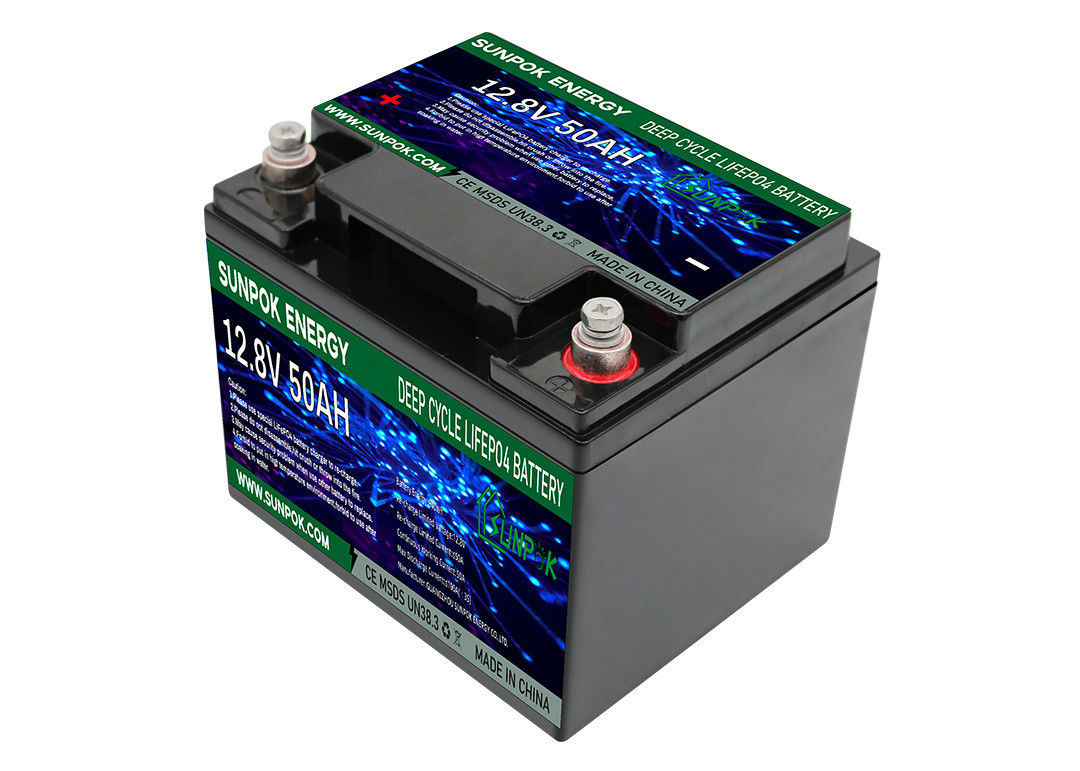 12V 50Ah بطارية ليثيوم أيون دورة عميقة لتخزين الطاقة الشمسية