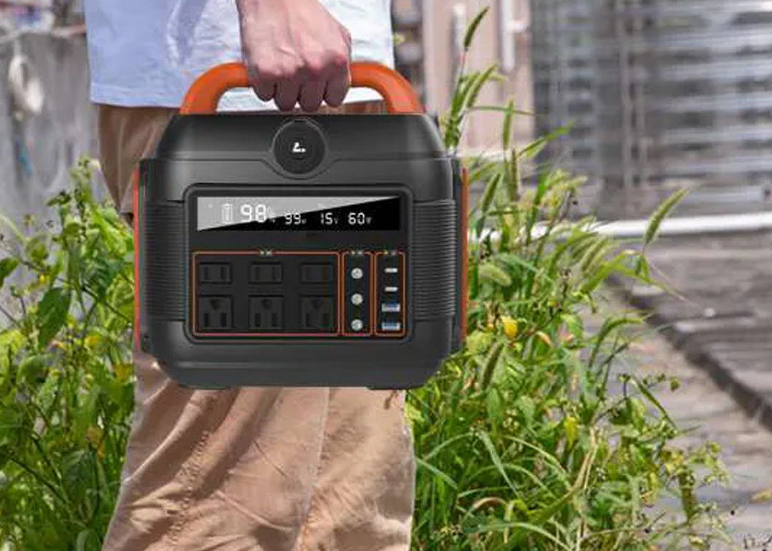 50HZ بطارية ليثيوم محمولة امدادات الطاقة للمنزل Rv في الهواء الطلق