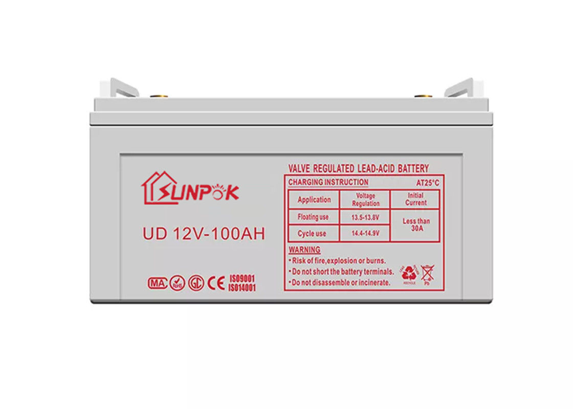 بطاريات جل Sunpok 12V 100Ah 150Ah: لتخزين الطاقة الشمسية بشكل آمن وفعال