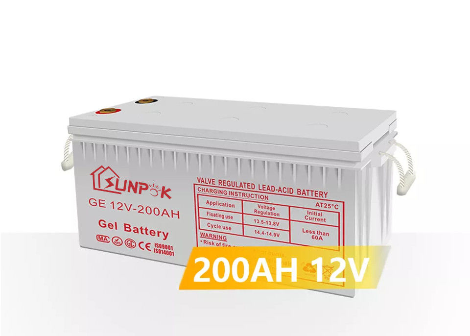 بطارية جل 12V 50Ah 100Ah 150Ah: استمتع بتخزين الطاقة الشمسية الأمثل مع Sunpok