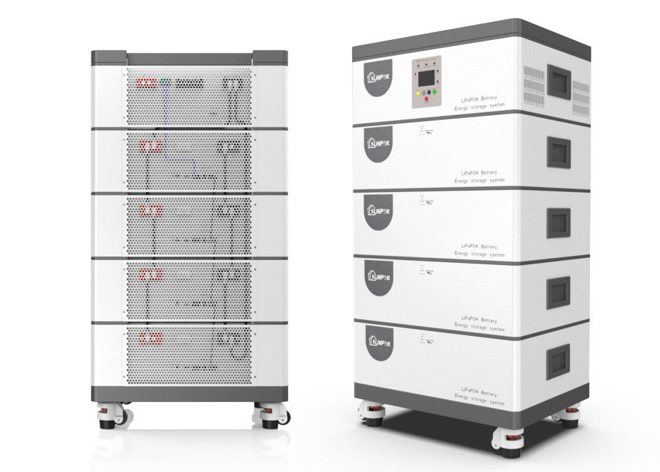 بطارية Sunpok الكل في واحد 5kva 6kva 8kva 10kva للمنزل الكل في واحد نظام ESS مكدس