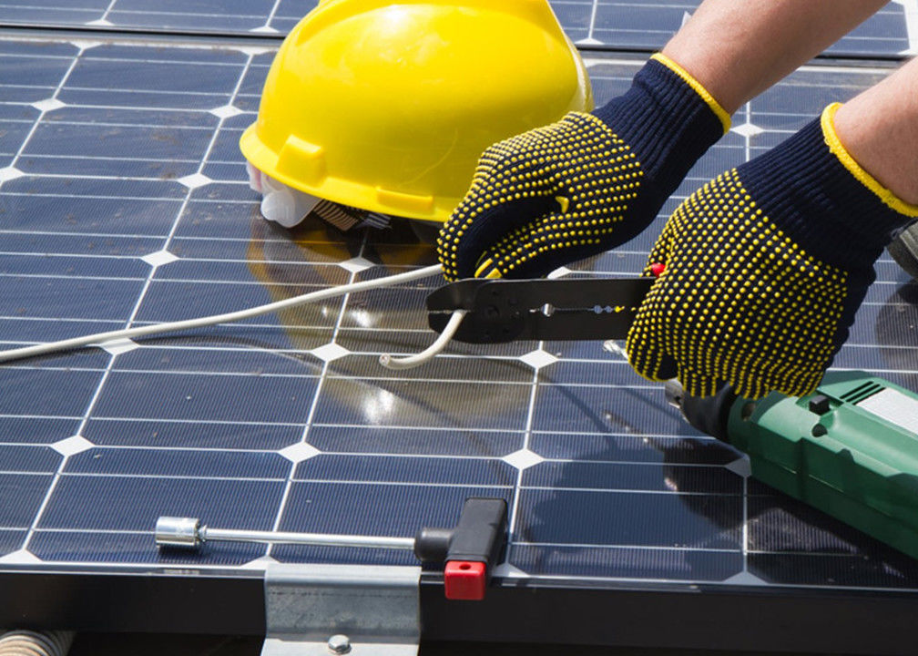 600W نظام هجين للطاقة الشمسية كيت 3 مراحل مولد للطاقة الشمسية مع لوحة مجموعة كاملة