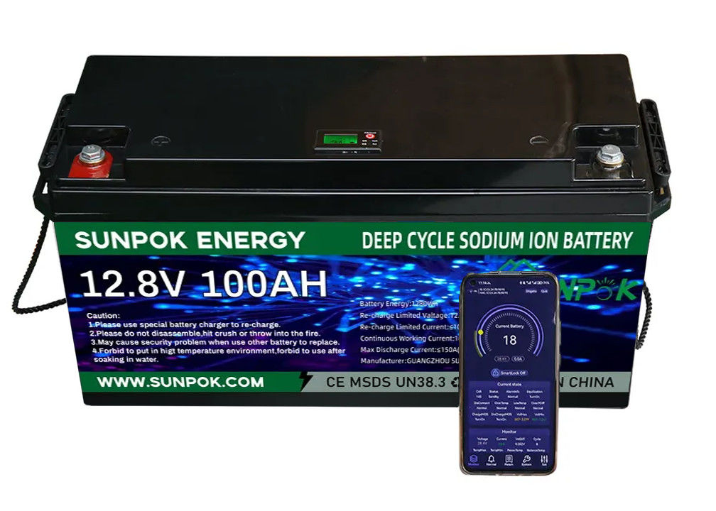 افتح تخزين الطاقة غير المسبوق مع بطارية ليثيوم أيون Sunpok Deep Cycle