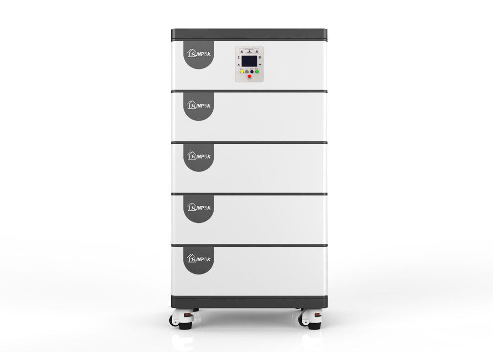 Sunpok الكل في واحد 3 المرحلة العاكس نظام الطاقة الشمسية مجموعة الشبكة الهجين 5KW 10KW 15KW نظام طاقة الألواح الشمسية