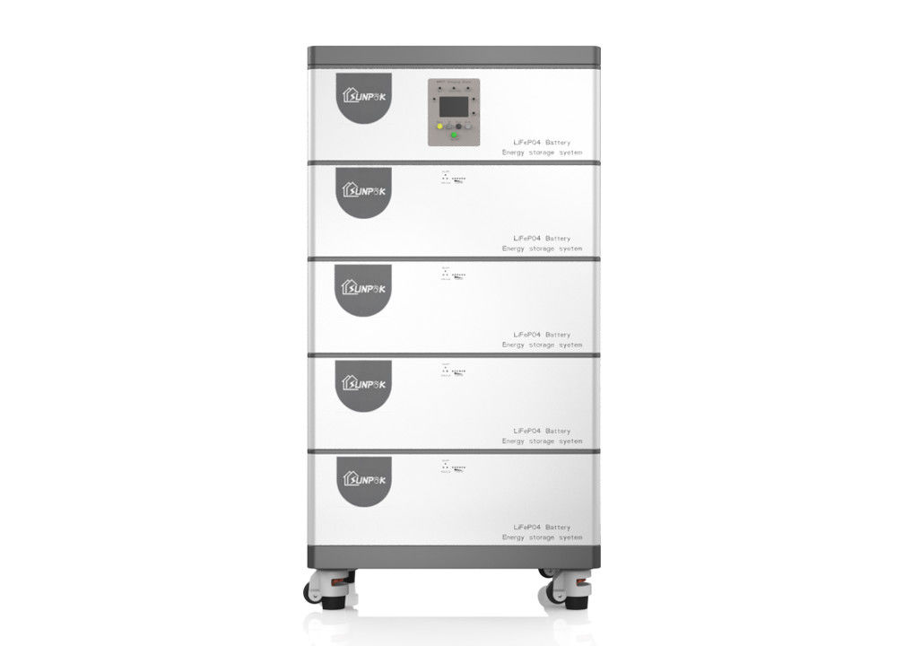 نظام الطاقة الشمسية SUNPOK الكل في واحد ESS 5kW 10kWh LiFePO4 نظام تخزين البطارية