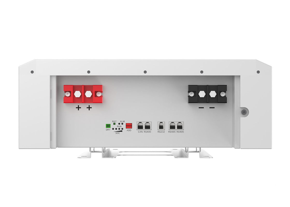 بطارية الأيونات الصوديومية ذات الجهد الاسمي المخصصة 48V / 51.2V مع منفذ الاتصال CAN