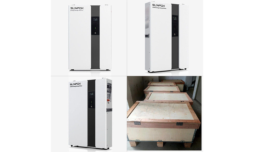 نظام الألواح الشمسية الكل في واحد ESS خارج الشبكة عاكس 5kWh عاكس 5KW شرفة