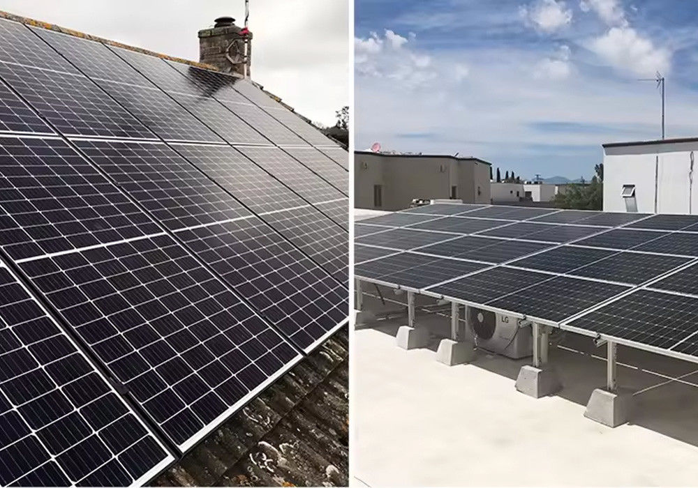 أنظمة الطاقة الشمسية الهجينة 30kw 20kw 10kw أنظمة تخزين الطاقة 3 المرحلة 40kwh نظام الطاقة الشمسية بطارية الليثيوم