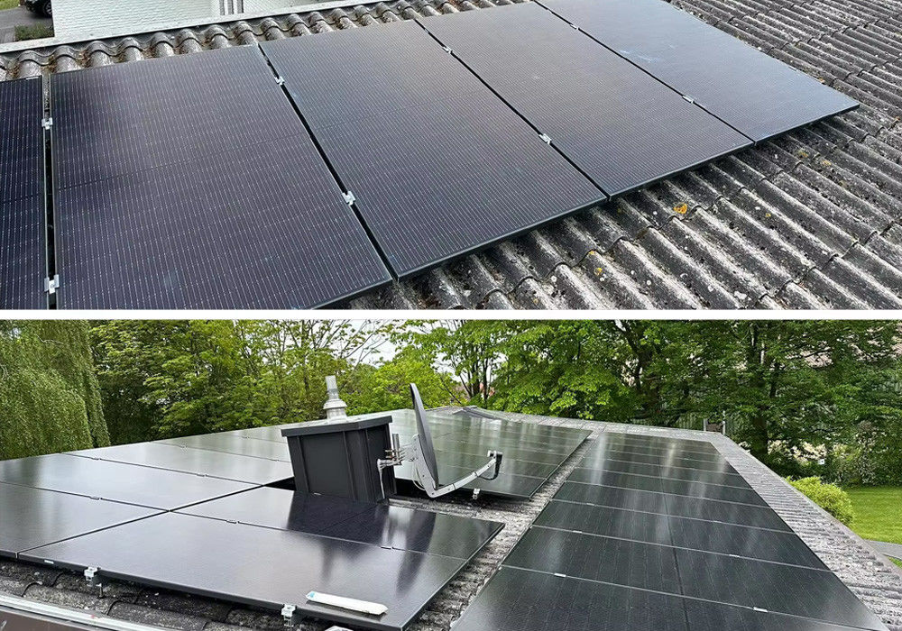 3kw 5kw 8kw 10kw نظام الطاقة الشمسية الهجينة 5kilowatt نظام الطاقة الشمسية الهجينة مع البطاريات