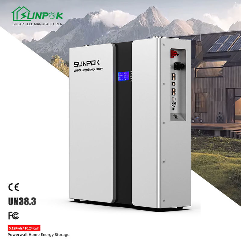 الجدار الشمسي مثبت 48v 50ah 100ah 150ah 200ah الطاقة التخزين الجدار الكهربائي 5kw 10kw Lifepo4 بطارية ليثيوم أيون