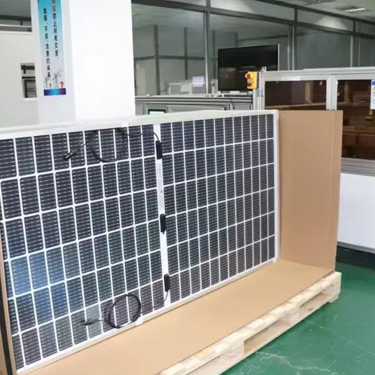 لوحة شمسية 450W 550W 660W 25 سنة ضمان لوحة شمسية Longi مع ضمان الإنتاج