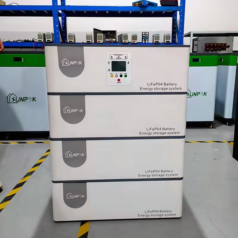 بطارية الليثيوم أيونية متواصلة عالية الجهد 51.2v 400AH 20KWH بطارية متكاملة لتخزين الطاقة المنزلية