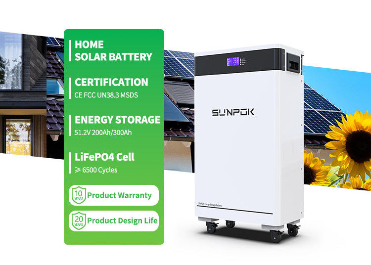 البطاريات الشمسية Lifepo4 6kw Byd بطاريات الليثيوم الشمسية 48v 200ah 300ah تخزين الطاقة المنزلية