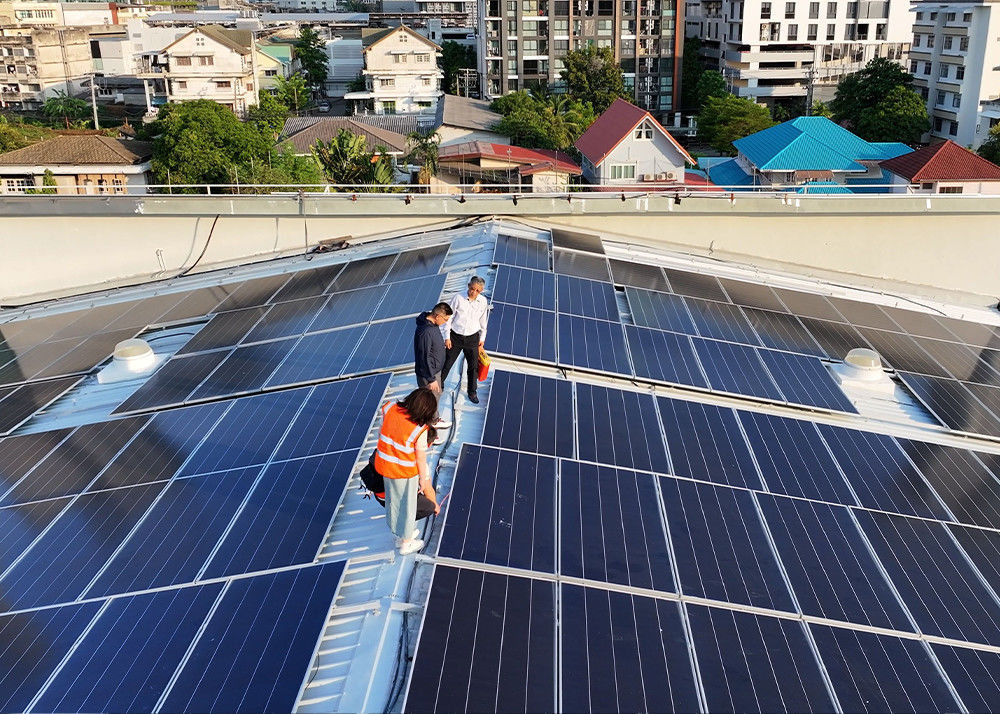 نظام تخزين الطاقة الشمسية الكامل 5kw 8kw 10kw 12kw 25kw 30kw للمنزل على الشبكة