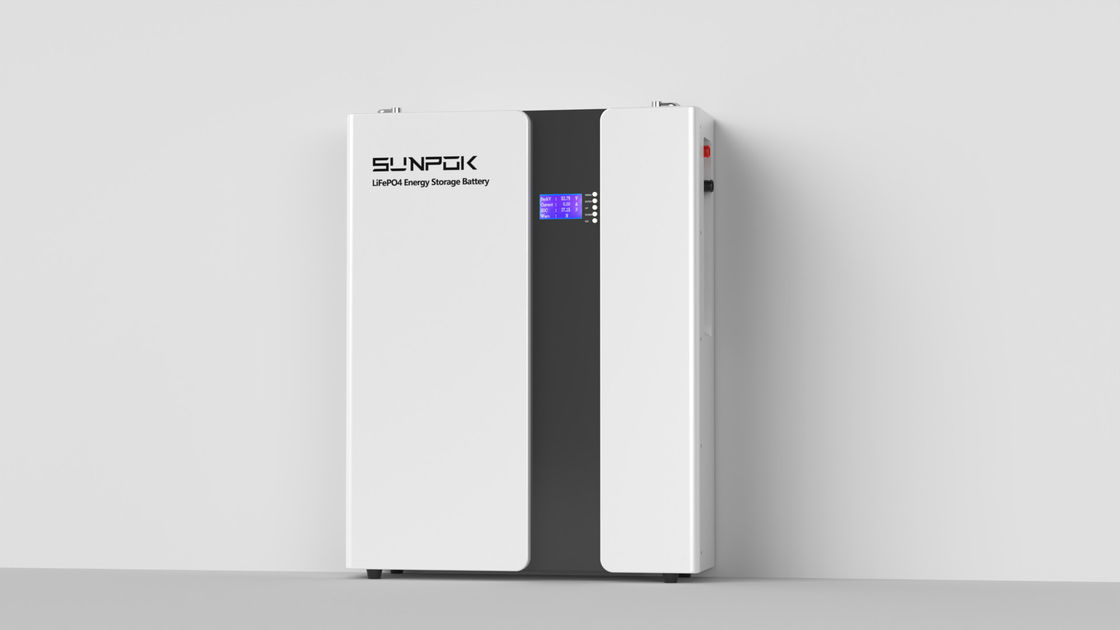 5kWh 100Ah 51.2V 48V 10kWh Powerwall Lifepo4 ليتيم أيون بطارية شمسية على الحائط نظام تخزين الطاقة المنزلي
