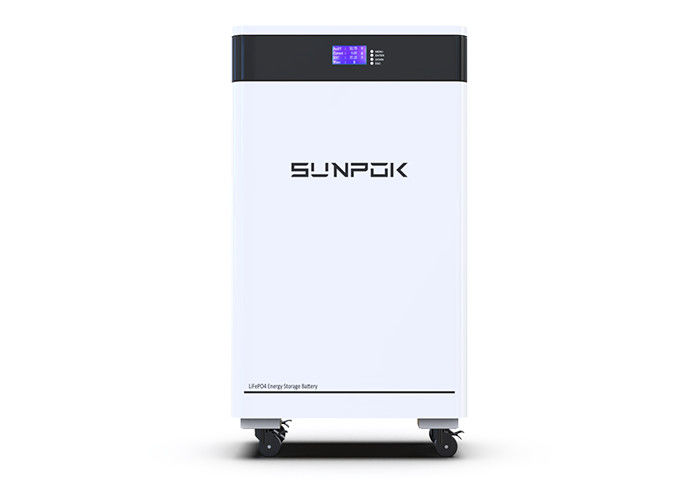 بطارية الليثيوم أيون 15kWh الشمسية 51.2V 300Ah Lifepo4 نظام مثبت على الأرض مع 48V فولت للطاقة الشمسية