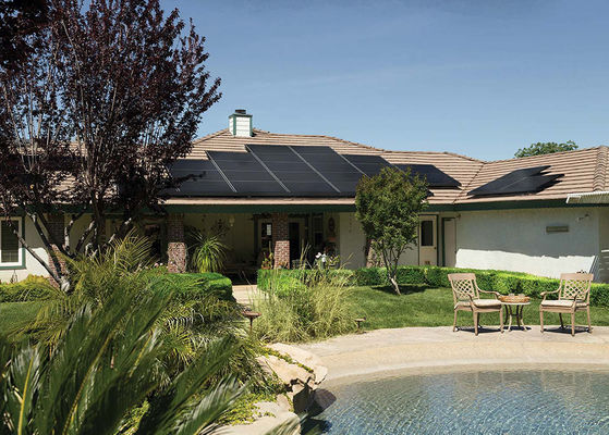 Residential Home PV System 8000w 10000w 12000w 15000w Solar Panels System