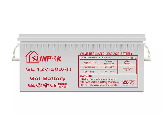 Sunpok Gel Batteries:  Reliable Solar Solutions for 12V 100Ah Power
