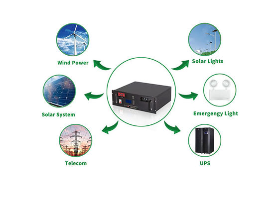 300ah 200ah 100ah 48v Lithium Ion Battery For Lifepo Ups