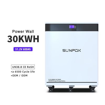48V 600Ah Low Voltage 30kWh 32kWh Lithium Ion Battery Energy Storage Akku LiFePO4 Lithium Battery At Home
