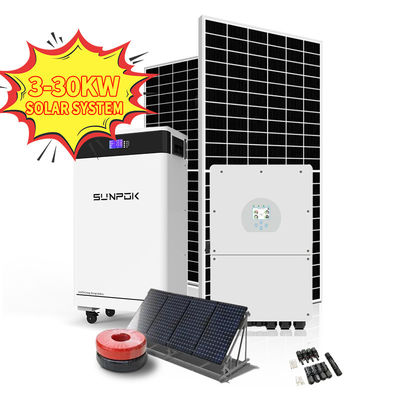 5kwh 10kwh 20kwh 30kwh 110V 220V Household Solar Power System