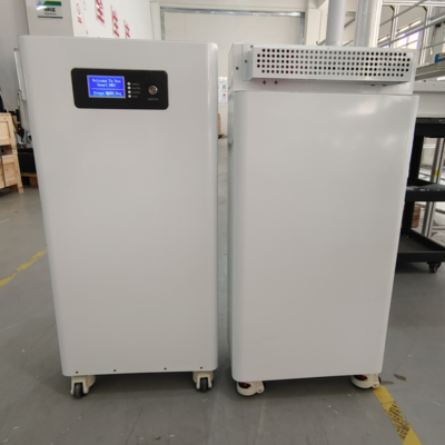 51.2V 314ah Lifepo4 الأرضية الوقوف مع بطارية عجلة 48V 300ah 16kwh 10kw الطاقة الشمسية المنزلية الطاقة البطارية Solaire
