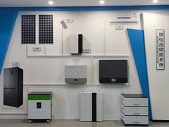 بطارية ليثيوم أيون مرصعة على الحائط والطابق